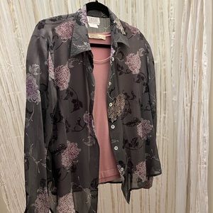 Two-pieces Tess blouse L and Suzette top M